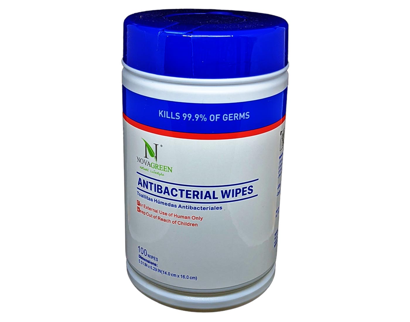 Nova Green wet wipes. These antibacterial wipes are great for hand sanitizing. But hand sanitizer online at Hype Labs.